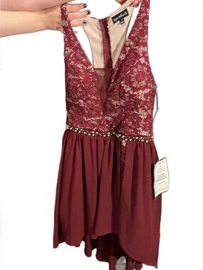 NWT Sequin Hearts Formal Romper